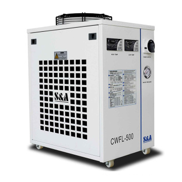 Factory supplier 500W s&a fiber laser chiller water cooled for laser marking machine chiller